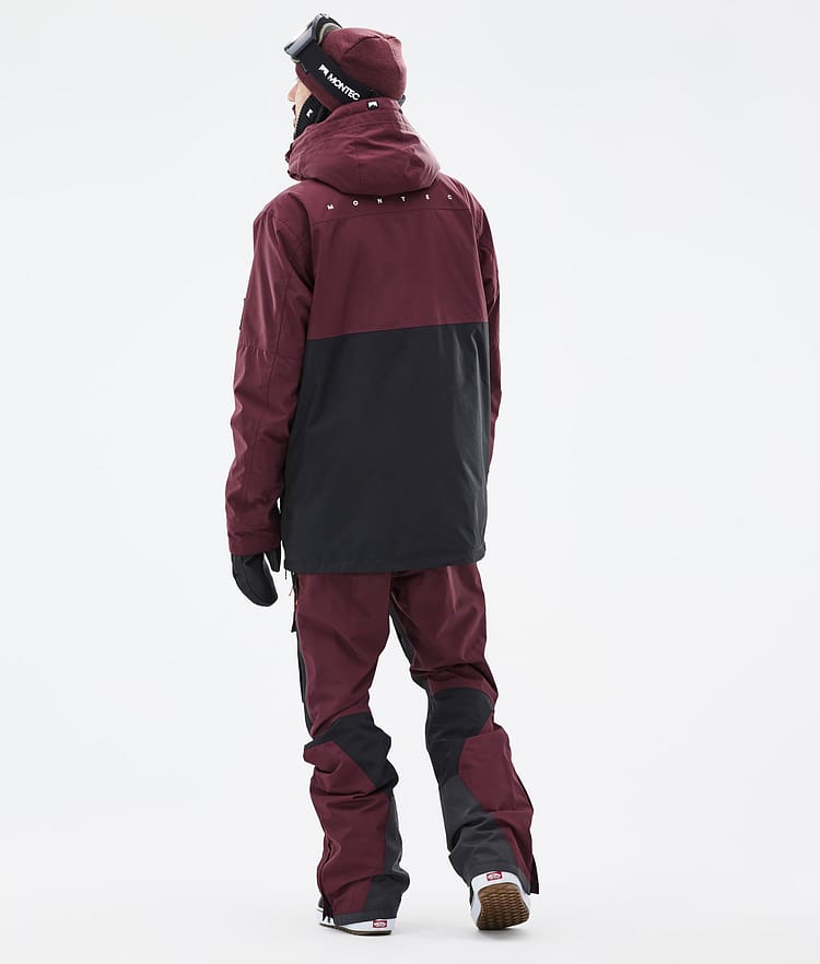 Doom Snowboard Jacket Men Burgundy/Black, Image 5 of 11