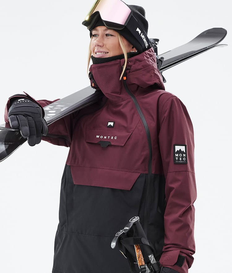 Doom W Ski Jacket Women Burgundy/Black, Image 2 of 11