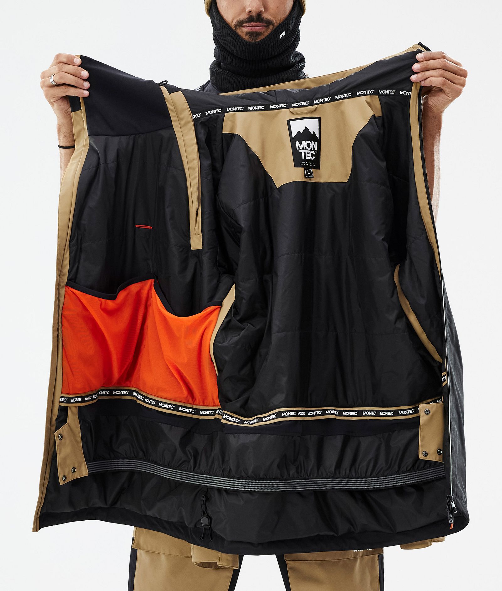 Doom Ski Jacket Men Gold/Black, Image 11 of 11