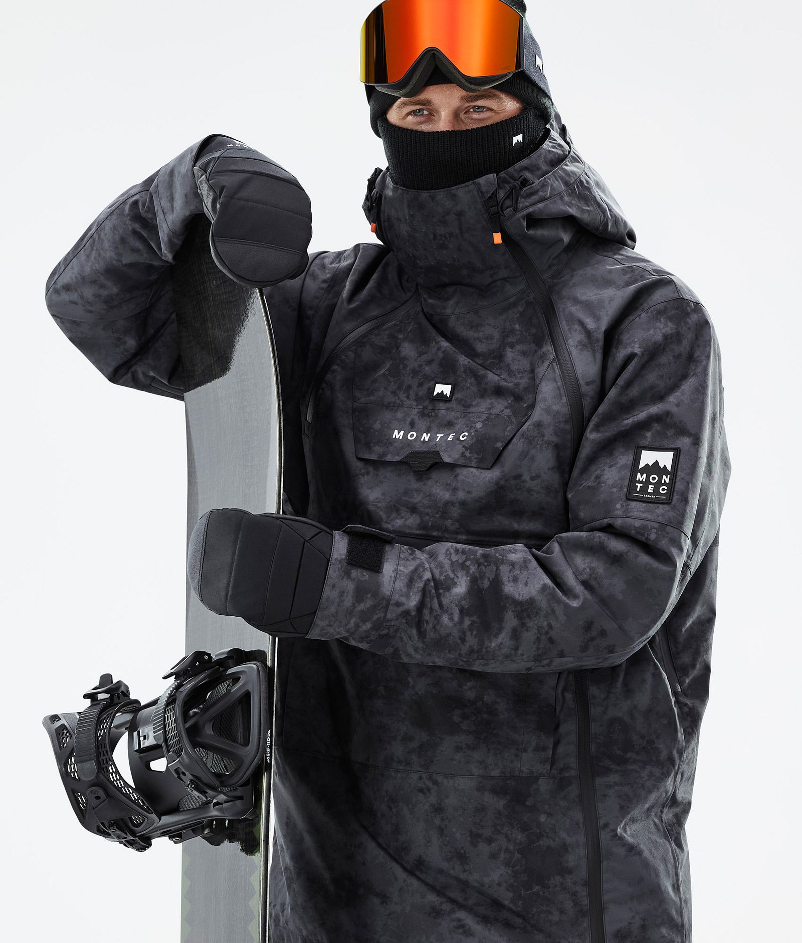 Doom Snowboard Jacket Men Black Tiedye, Image 2 of 11