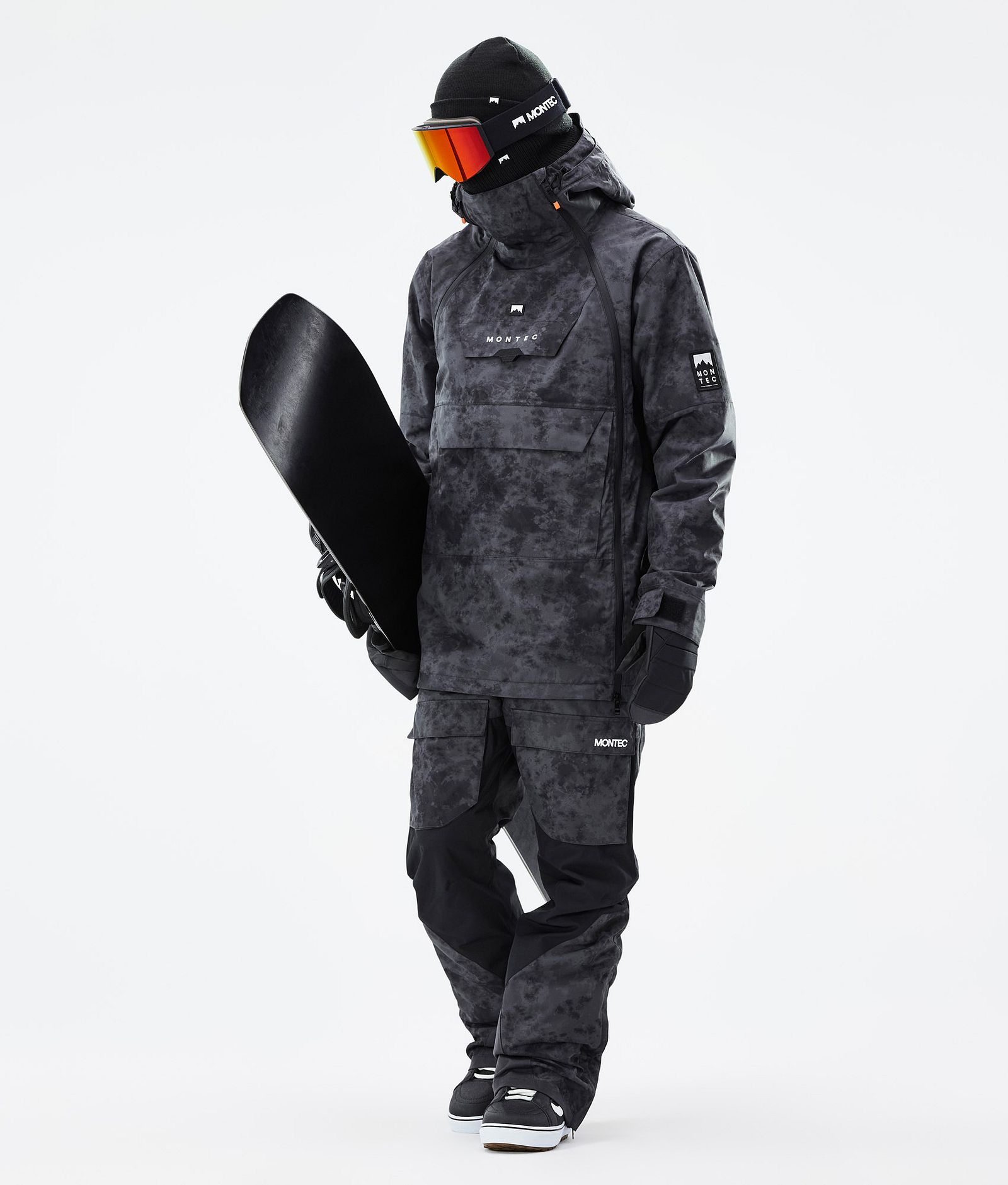 Doom Snowboard Jacket Men Black Tiedye, Image 3 of 11
