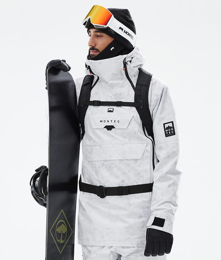 Doom Snowboard Jacket Men White Tiedye, Image 1 of 11