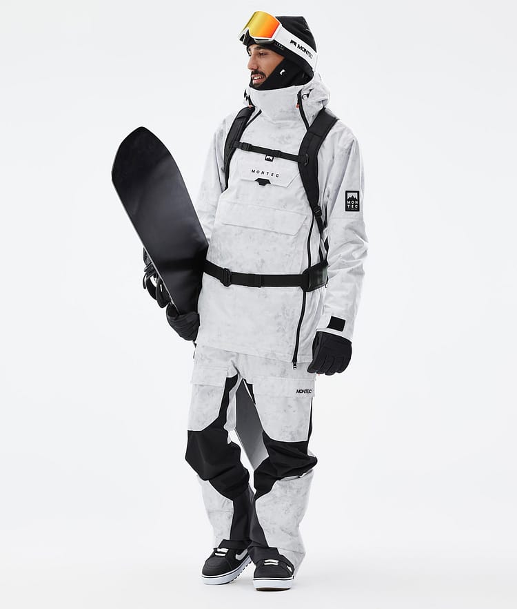Doom Snowboard Jacket Men White Tiedye, Image 3 of 11