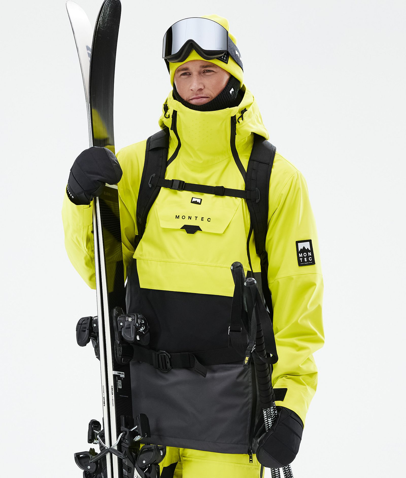 Doom Ski Jacket Men Bright Yellow/Black/Phantom, Image 1 of 11
