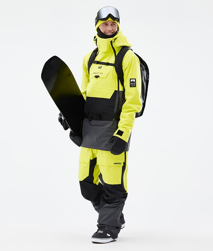 Doom Snowboard Jacket Men Bright Yellow/Black/Phantom, Image 3 of 11