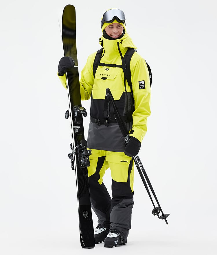 Doom Ski Jacket Men Bright Yellow/Black/Phantom, Image 3 of 11