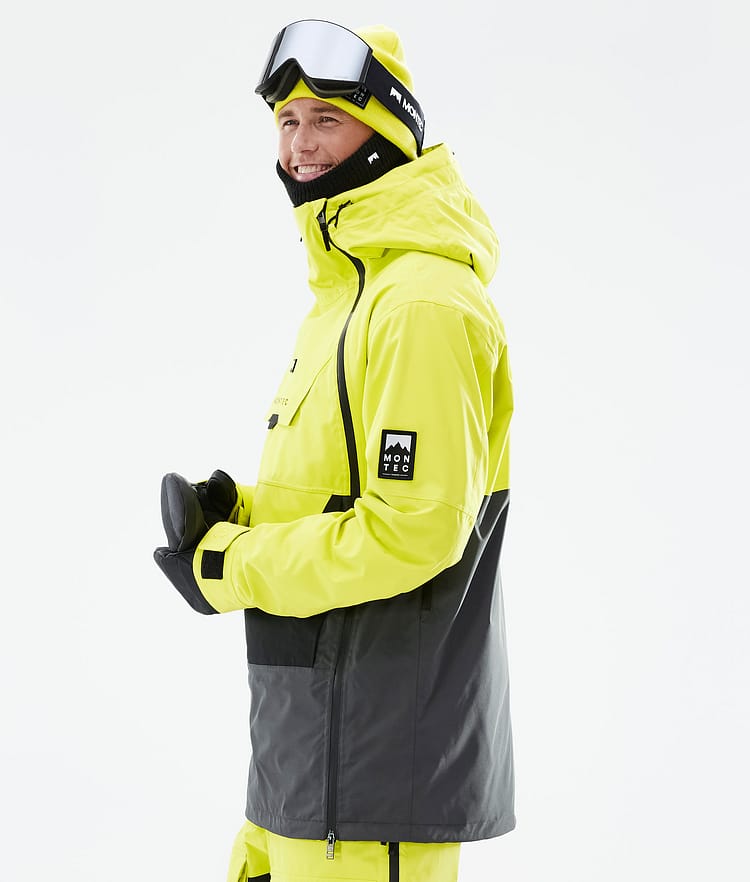 Doom Snowboard Jacket Men Bright Yellow/Black/Phantom, Image 6 of 11