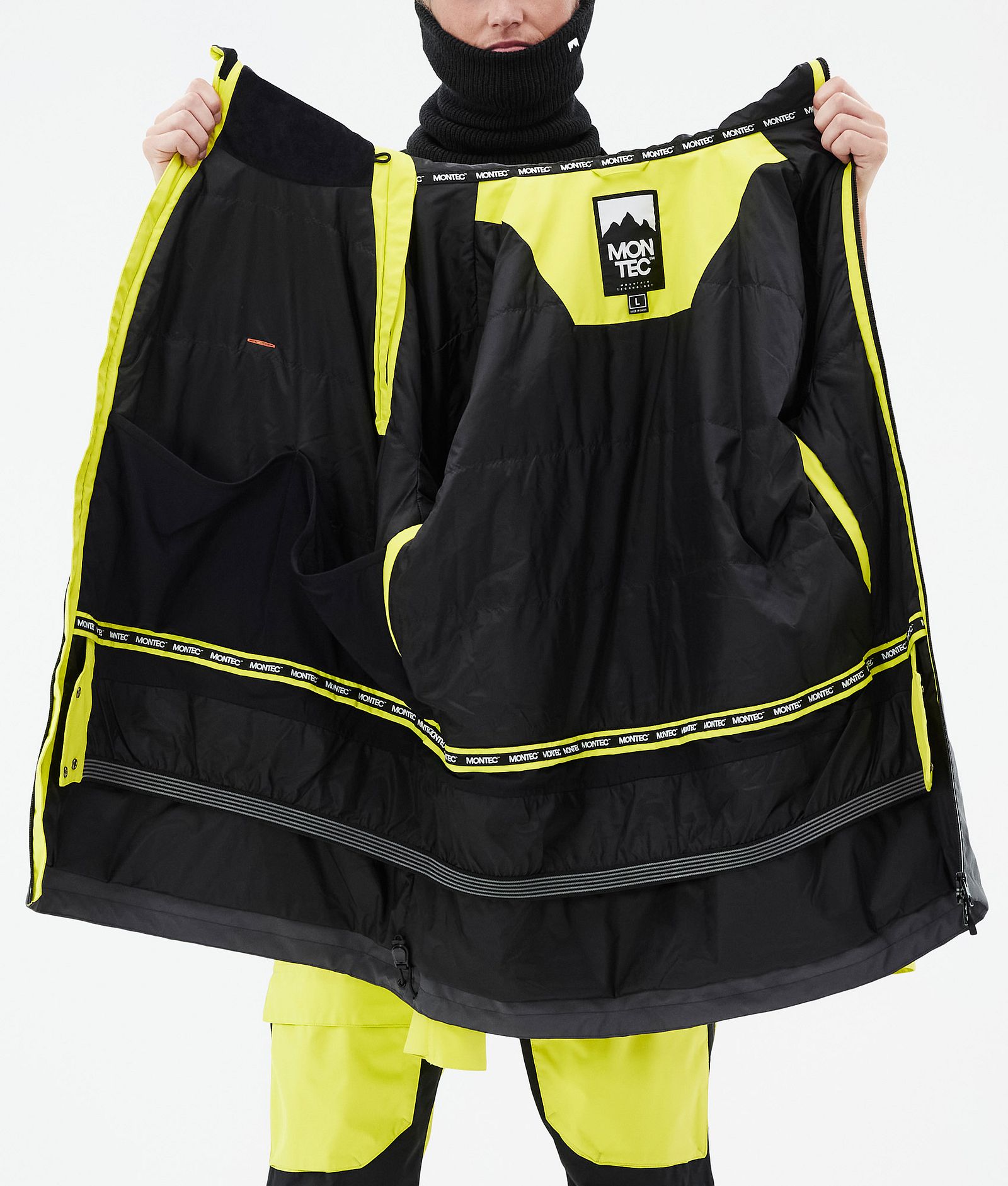 Doom Ski Jacket Men Bright Yellow/Black/Phantom, Image 11 of 11