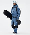 Dune Snowboard Jacket Men Blue Steel