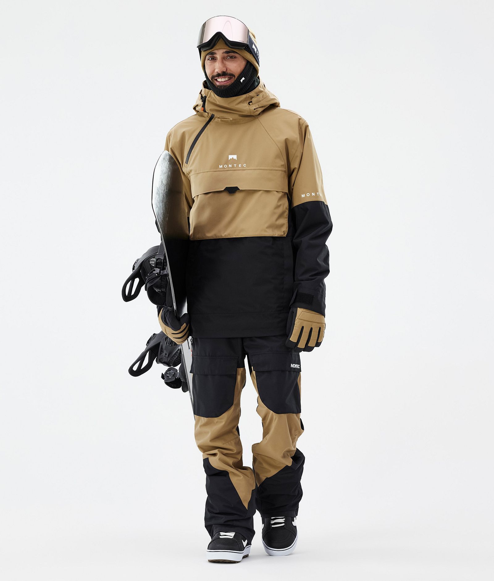 Dune Snowboard Jacket Men Gold/Black, Image 3 of 9