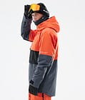 Dune Snowboard Jacket Men Orange/Black/Metal Blue, Image 6 of 9