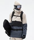 Dune Snowboard Jacket Men Sand/Black/Metal Blue, Image 2 of 10