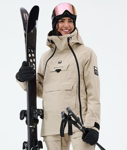 Montec Doom W Ski Jacket Women Sand