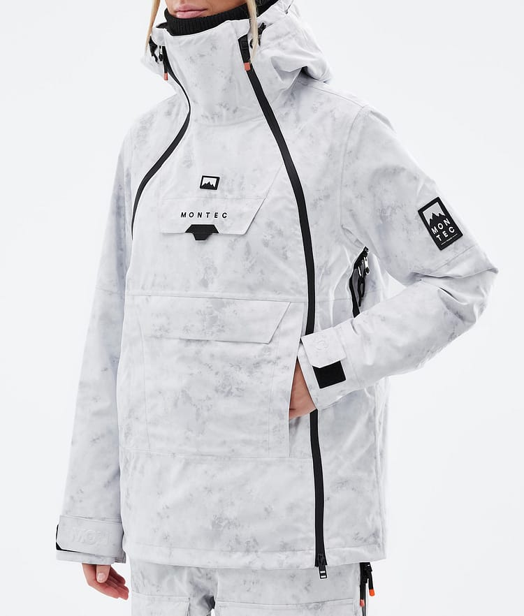 Doom W Snowboard Jacket Women White Tiedye Renewed, Image 8 of 11