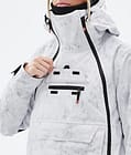 Doom W Snowboard Jacket Women White Tiedye Renewed, Image 10 of 11