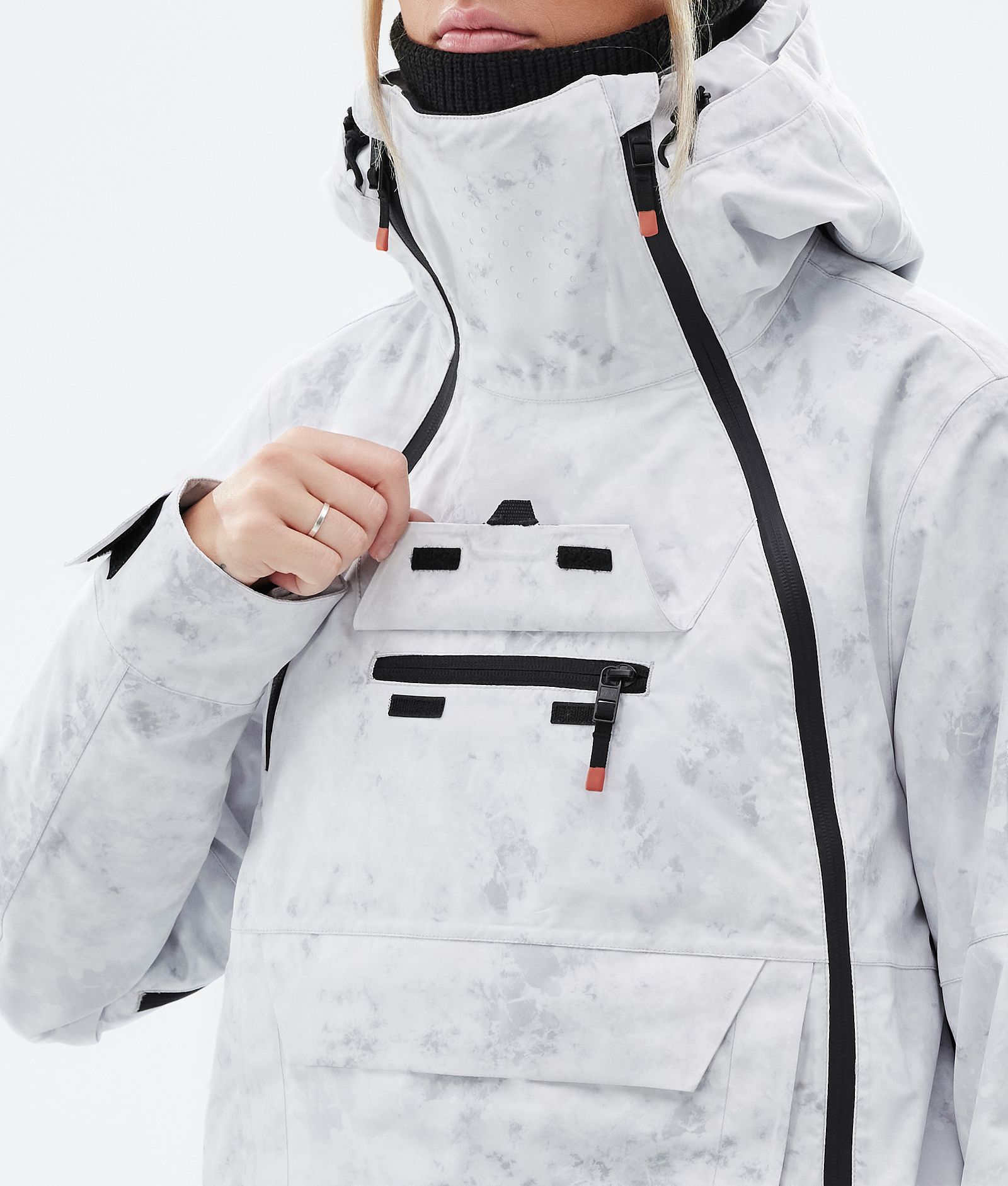 Doom W Snowboard Jacket Women White Tiedye, Image 10 of 11