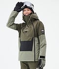Doom W Ski Jacket Women Olive Green/Black/Greenish, Image 1 of 11