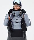 Doom W Ski Jacket Women Soft Blue/Black/Phantom, Image 2 of 11