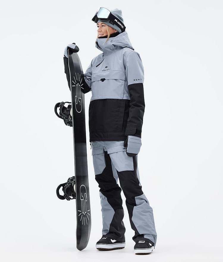 Dune W Snowboard Jacket Women Soft Blue/Black, Image 3 of 9
