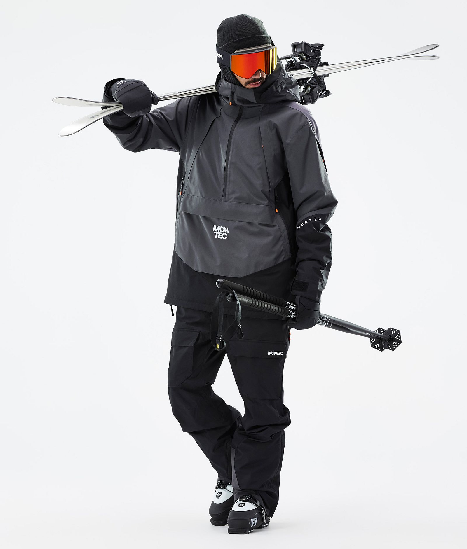 Apex Ski Jacket Men Phantom/Black/Pearl, Image 3 of 10