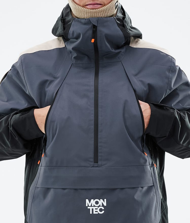 Apex Snowboard Jacket Men Metal Blue/Black/Sand, Image 9 of 10