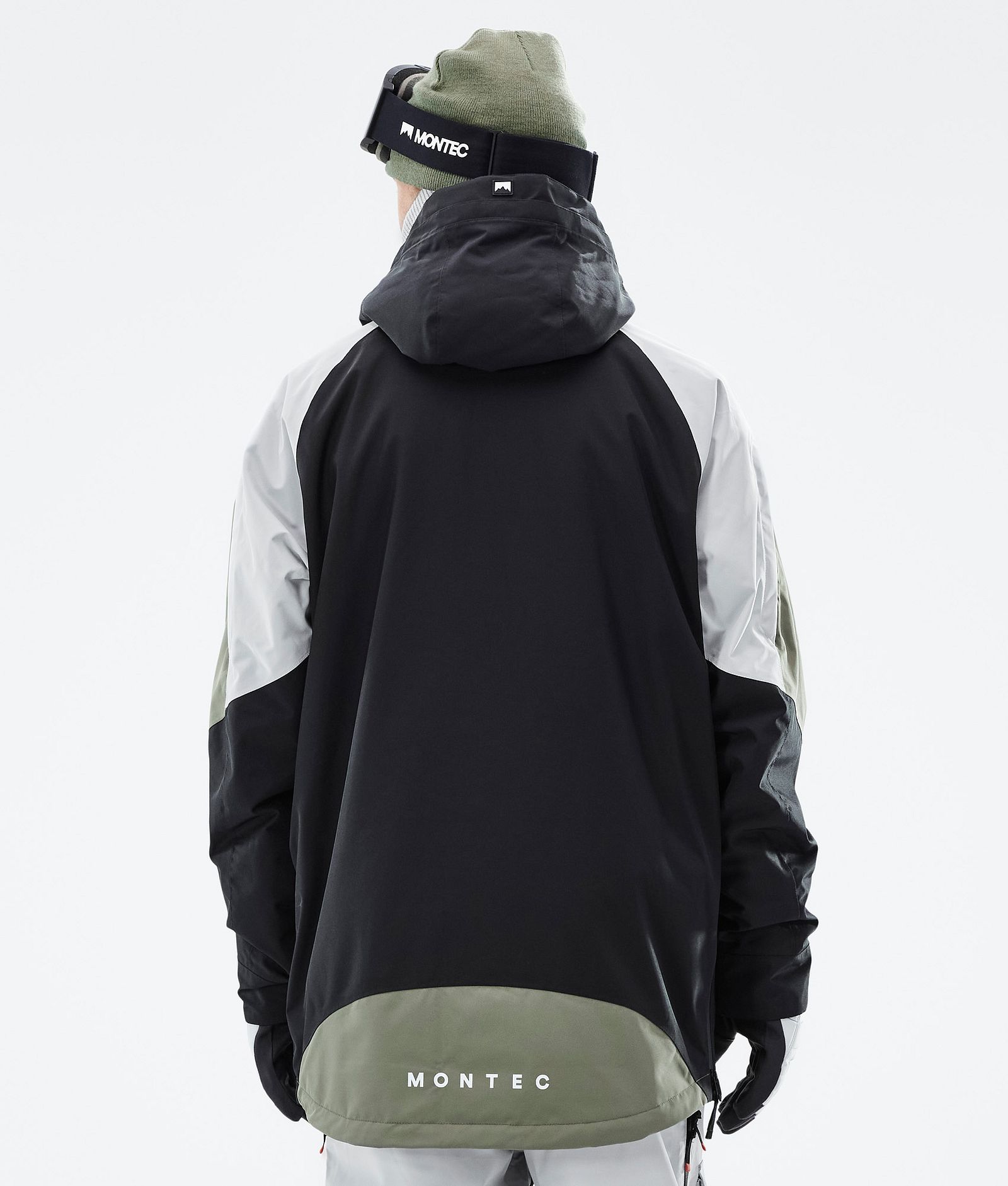Apex Ski Jacket Men Greenish/Black/Light Grey, Image 8 of 11