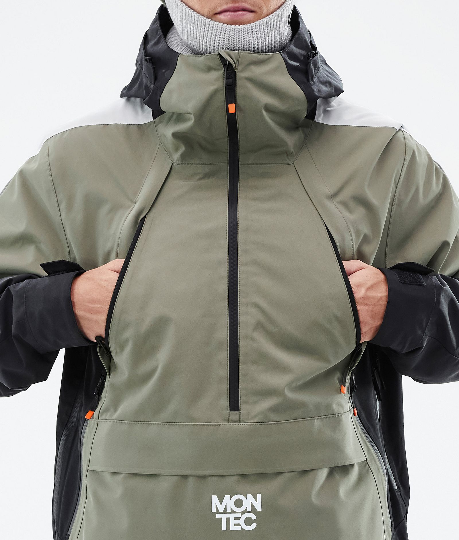 Apex Ski Jacket Men Greenish/Black/Light Grey, Image 11 of 11