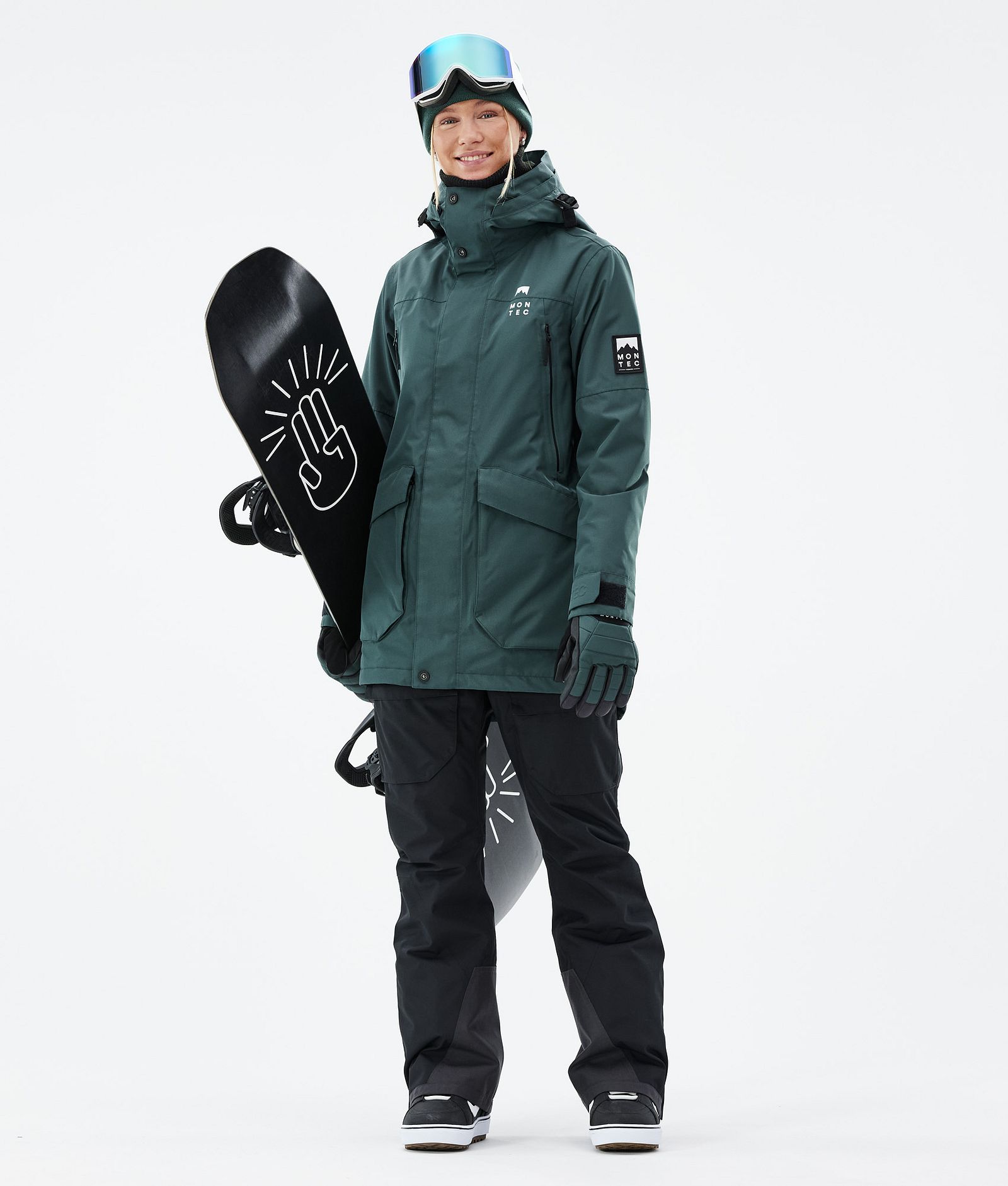 Virago W Snowboard Jacket Women Dark Atlantic, Image 3 of 10