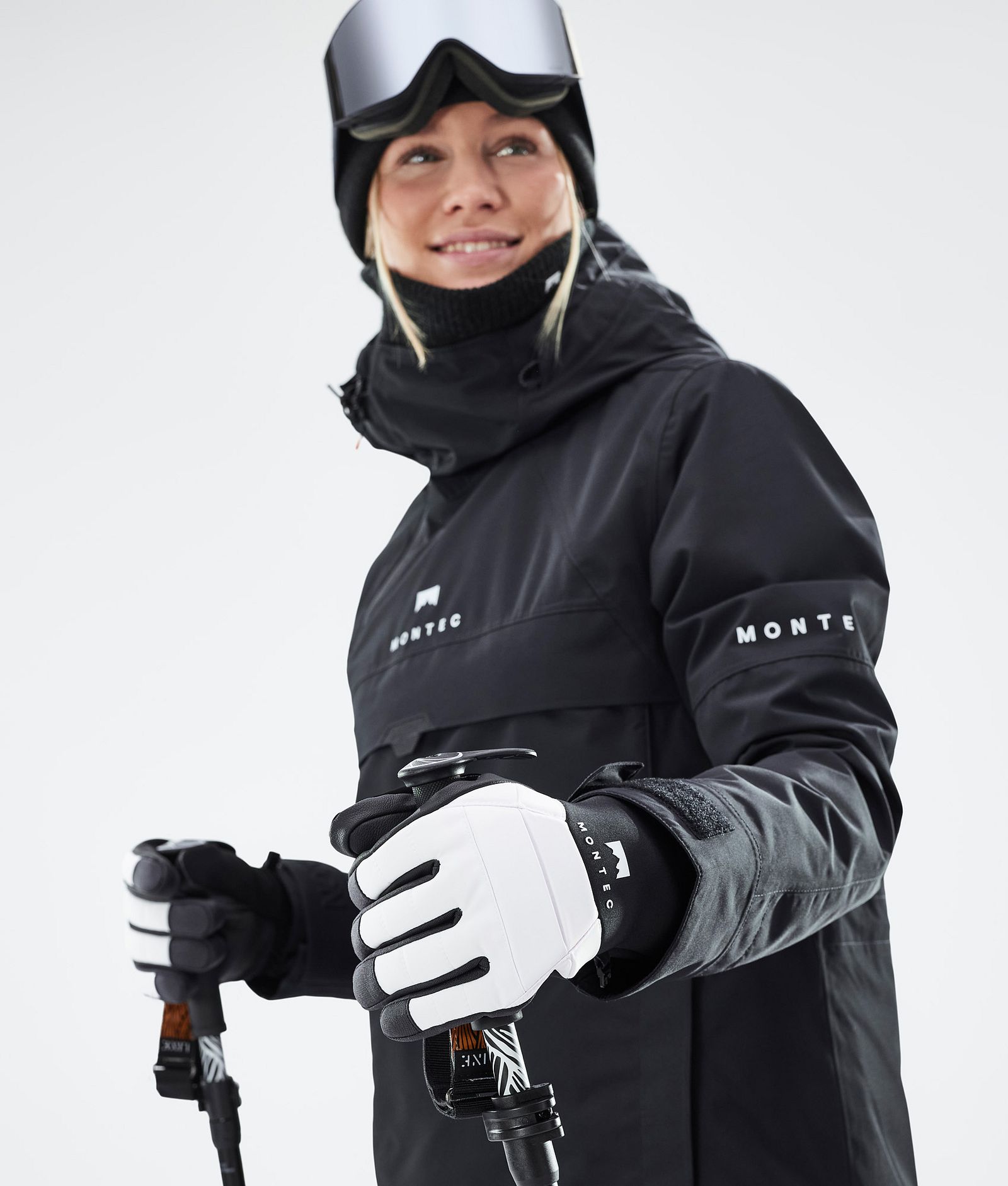 Kilo 2022 Ski Gloves White, Image 3 of 5
