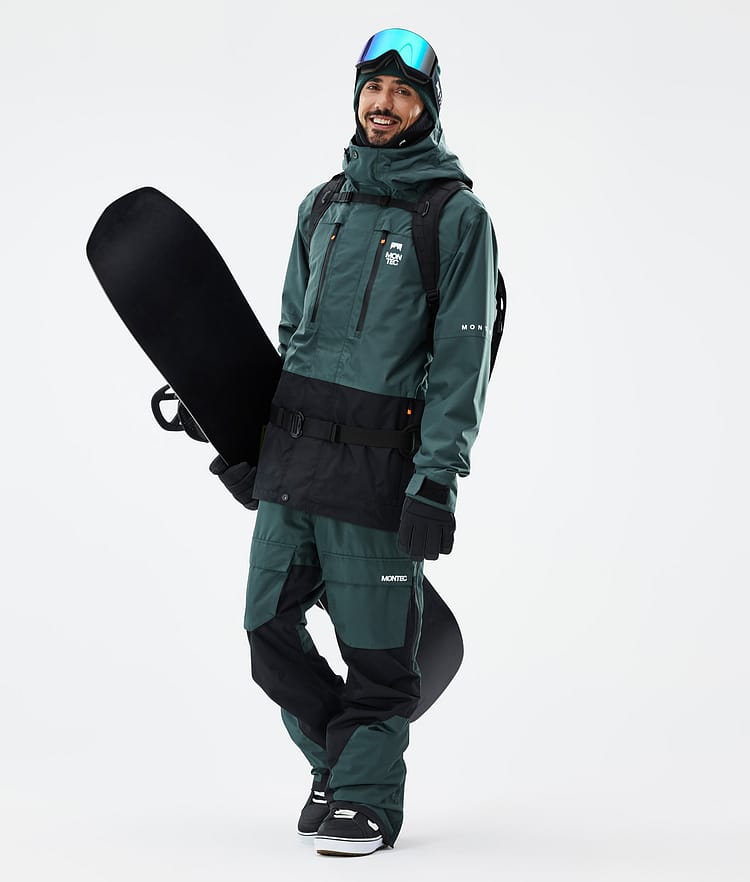 Fawk Snowboard Jacket Men Dark Atlantic/Black, Image 3 of 10