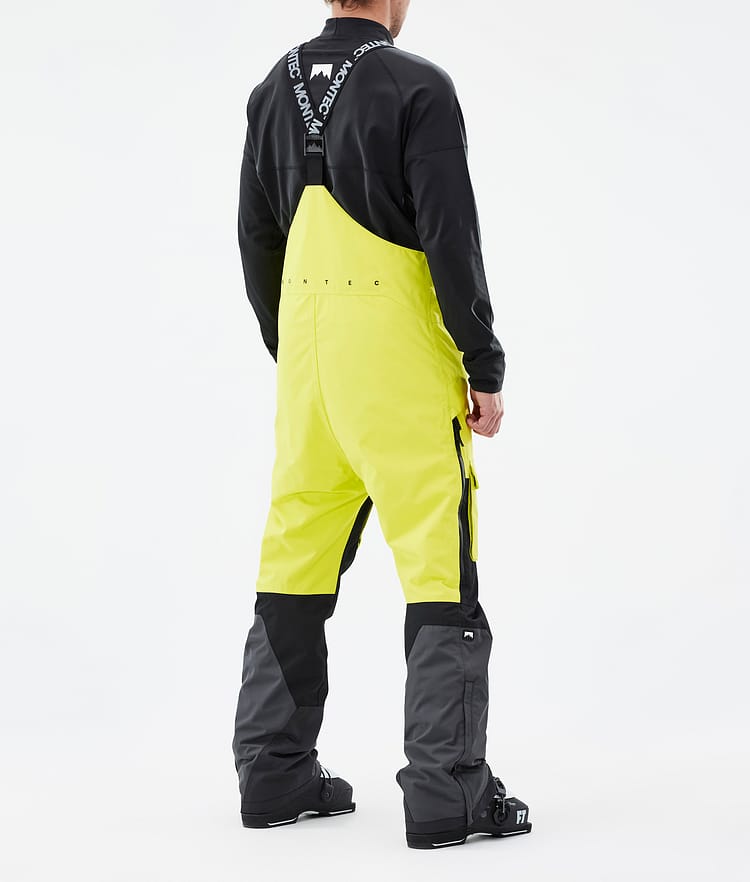 Fawk Ski Pants Men Bright Yellow/Black/Phantom, Image 3 of 6