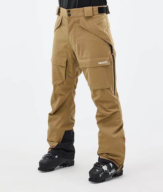 Montec Kirin Ski Pants Men Gold