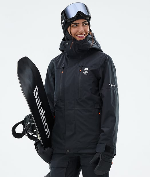Montec Fawk W Snowboard Jacket Women Black