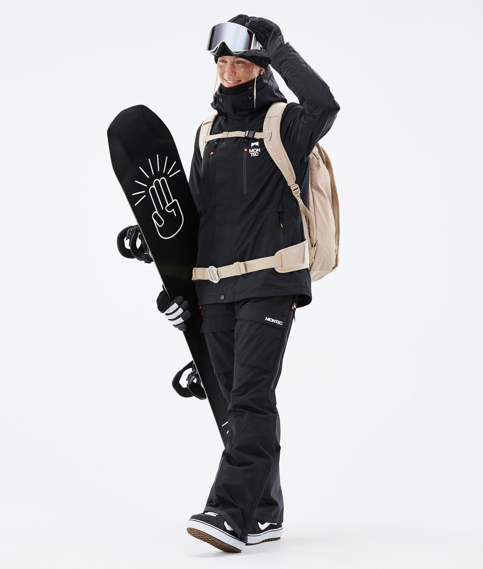 Fawk W Snowboard Jacket Women Black, Image 3 of 10