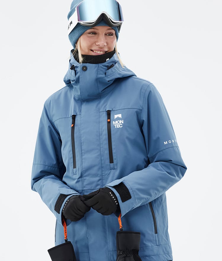 Fawk W Snowboard Jacket Women Blue Steel, Image 2 of 10
