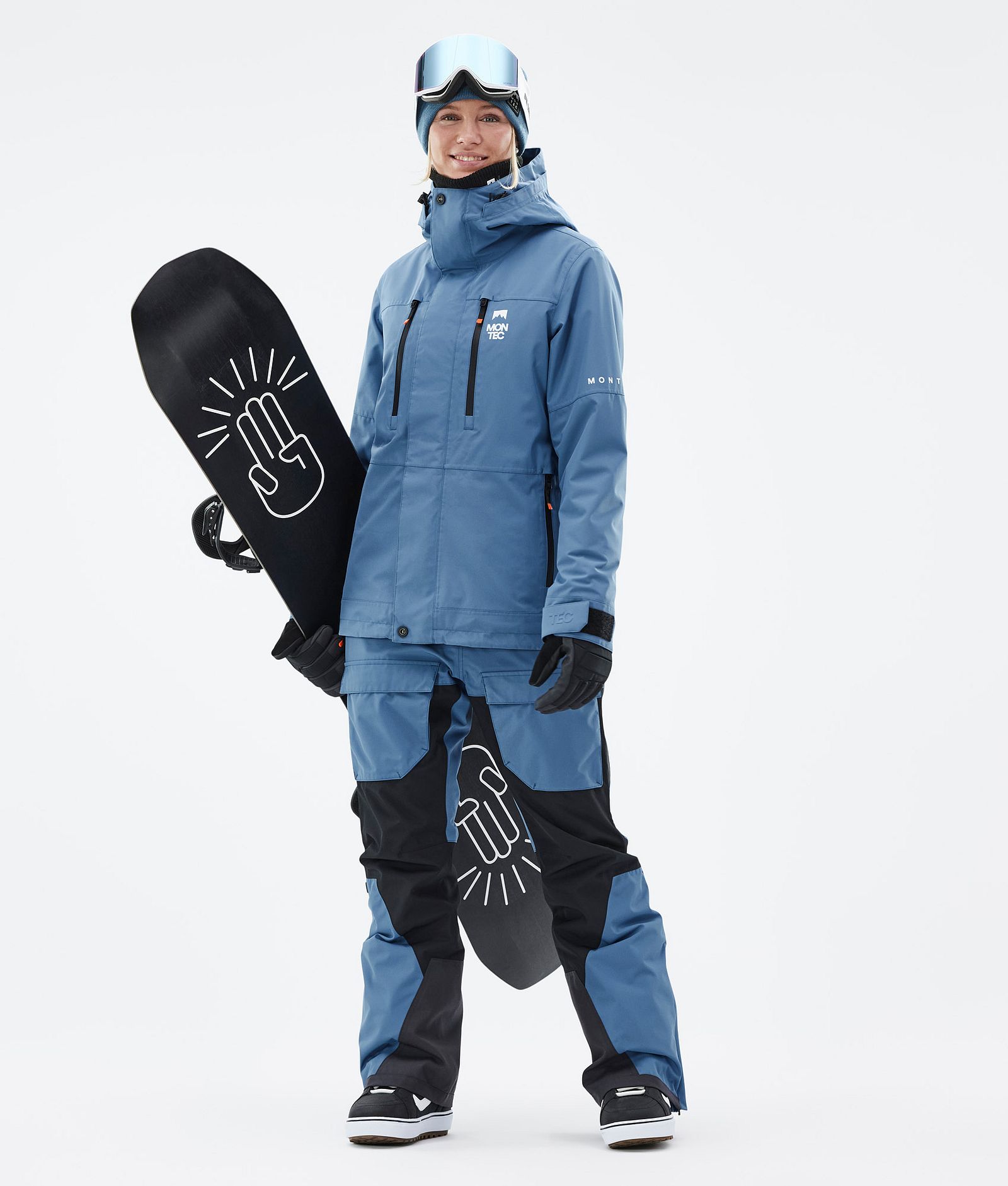 Fawk W Snowboard Jacket Women Blue Steel, Image 3 of 10