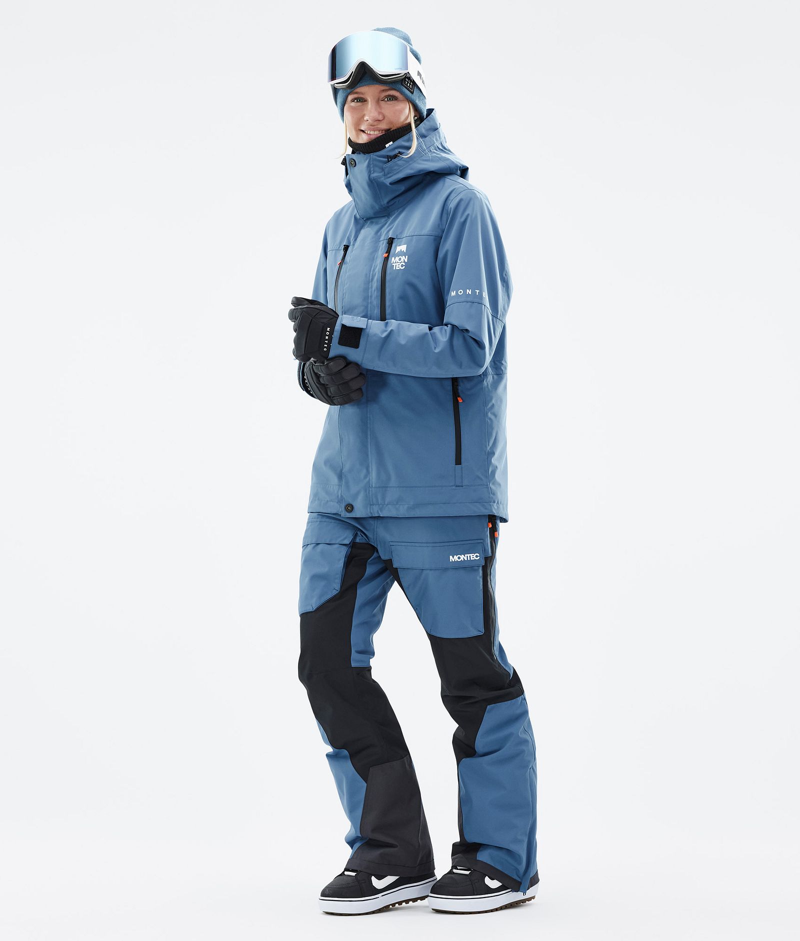Fawk W Snowboard Jacket Women Blue Steel, Image 4 of 10