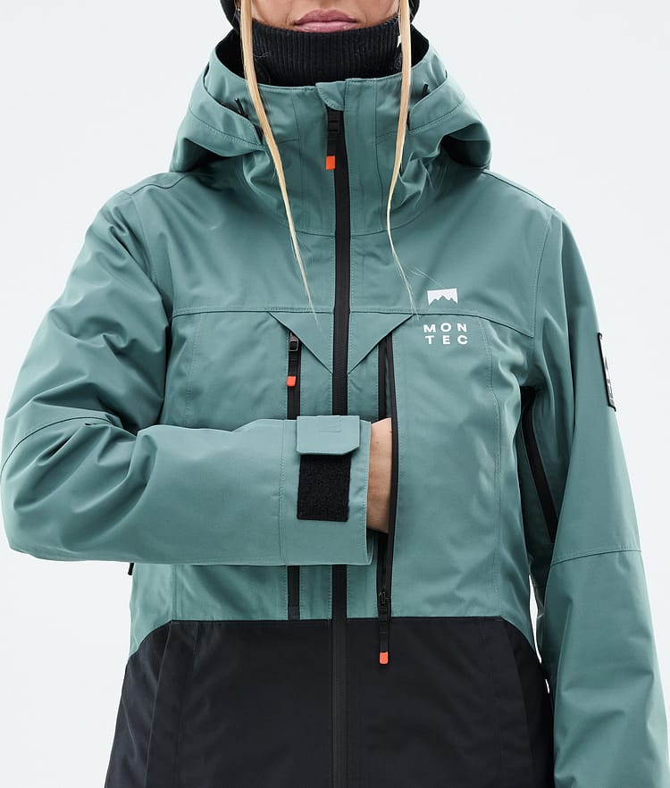 Moss W Ski Jacket Women Atlantic/Black, Image 8 of 9