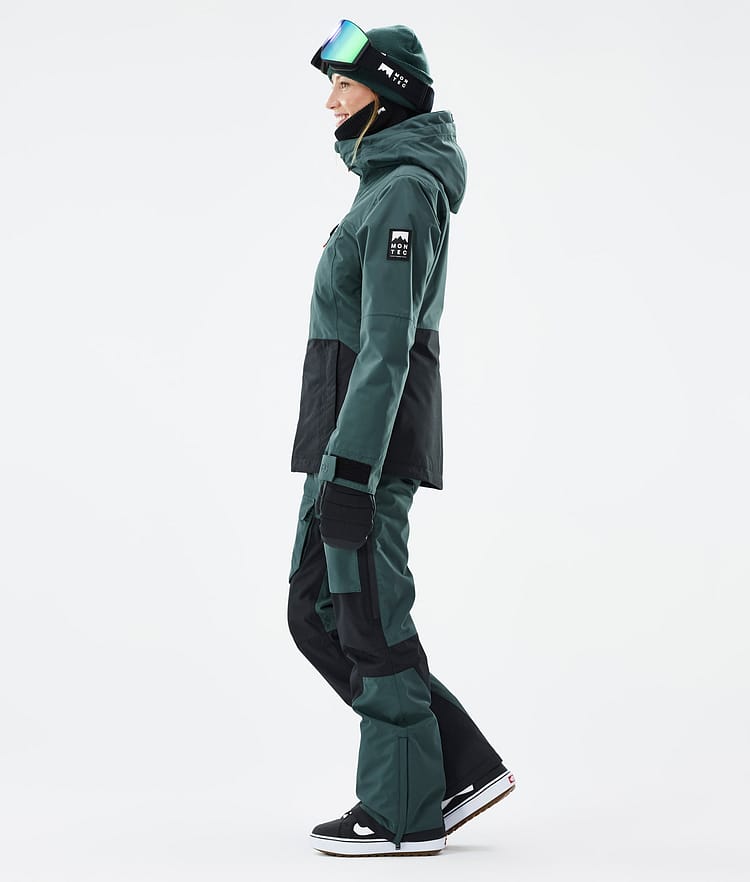 Moss W Snowboard Jacket Women Dark Atlantic/Black, Image 4 of 10