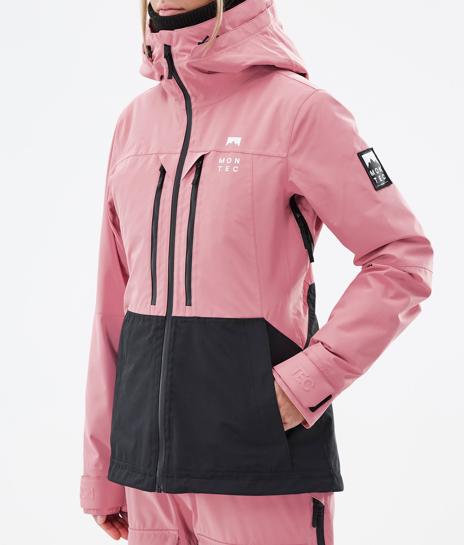 Moss W Ski Jacket Women Pink/Black, Image 8 of 10