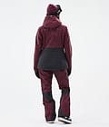 Moss W Snowboard Jacket Women Burgundy/Black, Image 5 of 10