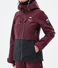 Moss W Snowboard Jacket Women Burgundy/Black, Image 8 of 10