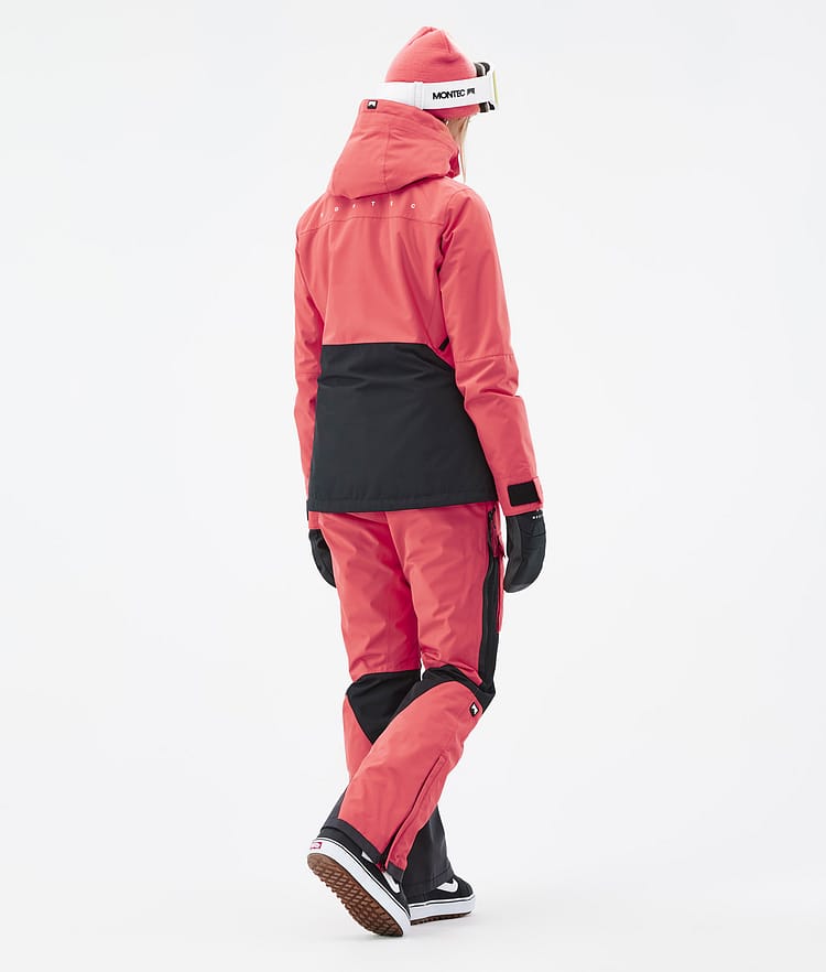 Moss W Snowboard Jacket Women Coral/Black, Image 6 of 11