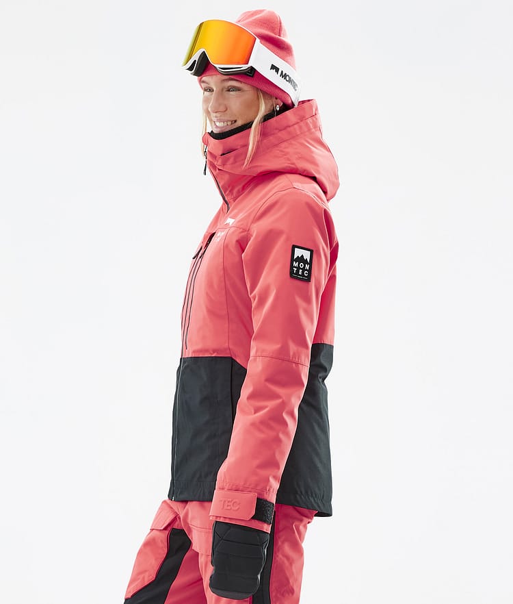 Moss W Ski Jacket Women Coral/Black, Image 6 of 10