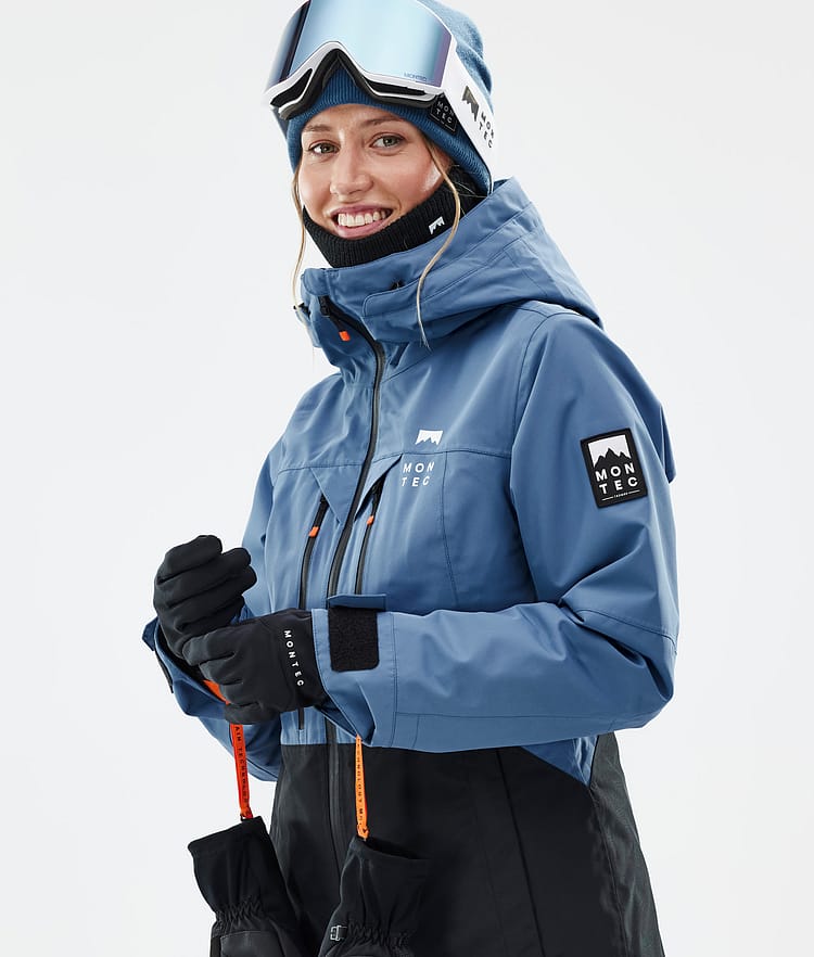 Moss W Snowboard Jacket Women Blue Steel/Black, Image 2 of 10