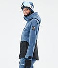 Moss W Snowboard Jacket Women Blue Steel/Black, Image 6 of 10