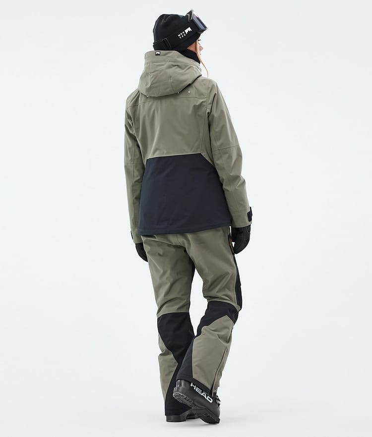 Moss W Ski Jacket Women Greenish/Black, Image 4 of 9