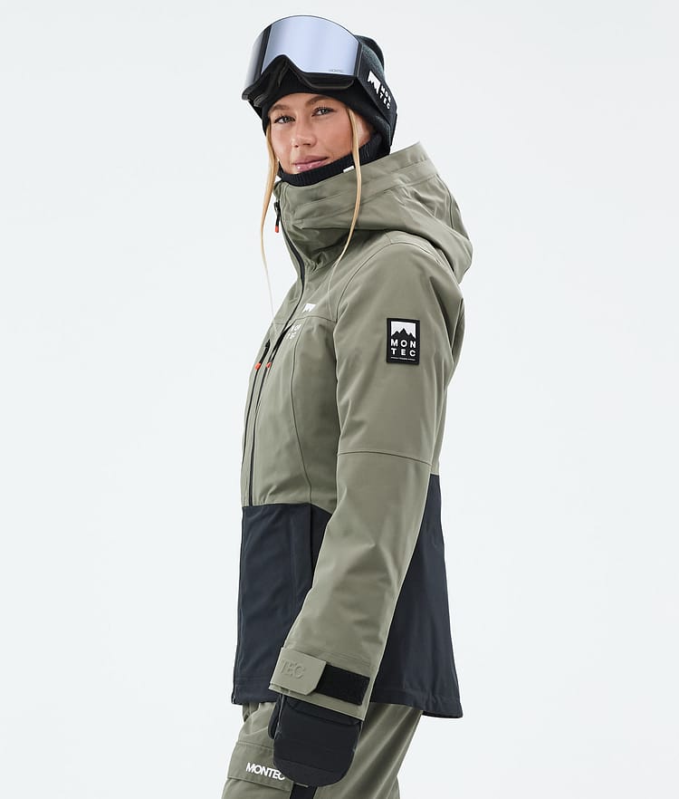 Moss W Ski Jacket Women Greenish/Black, Image 5 of 9