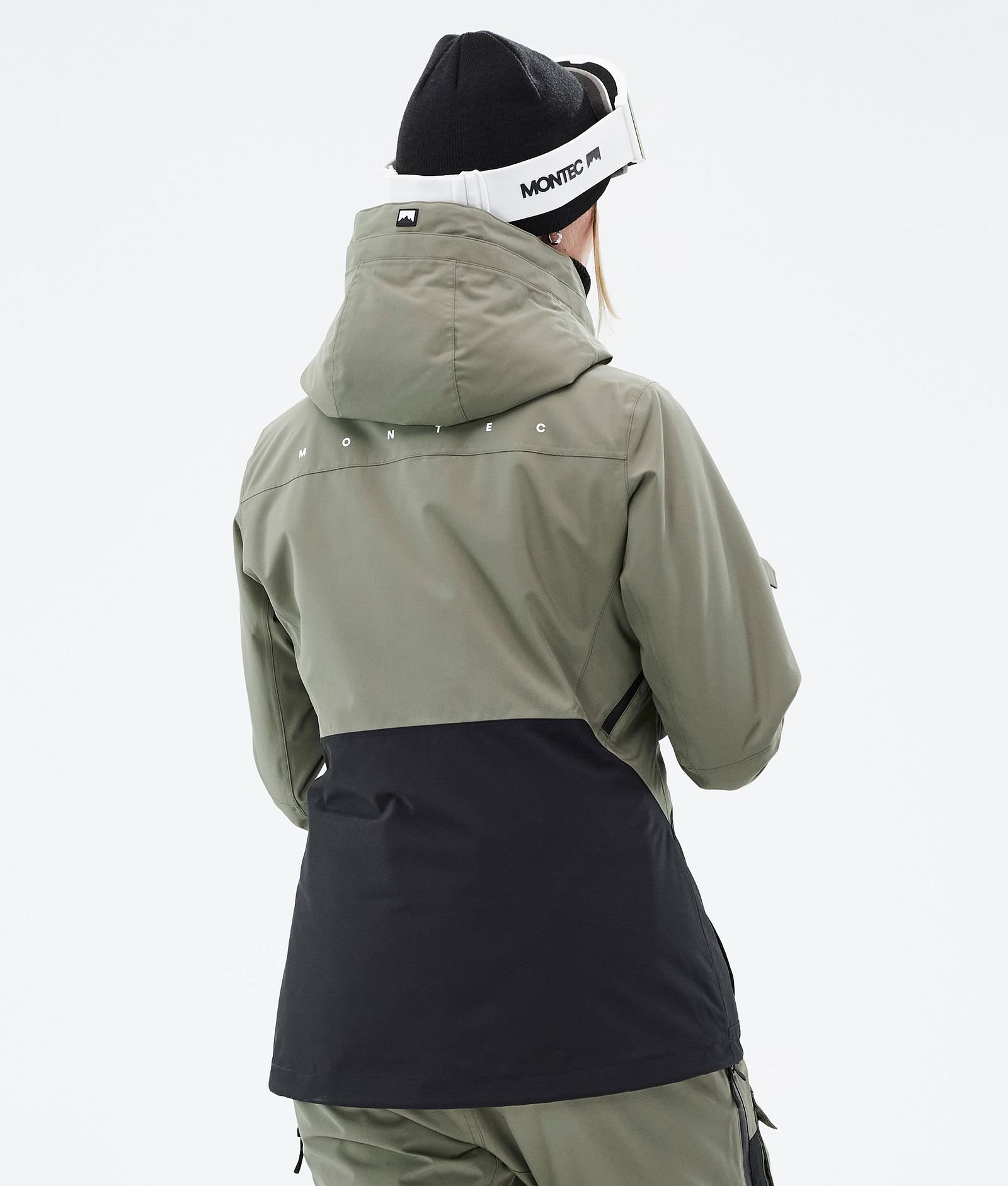 Moss W Ski Jacket Women Greenish/Black, Image 7 of 10