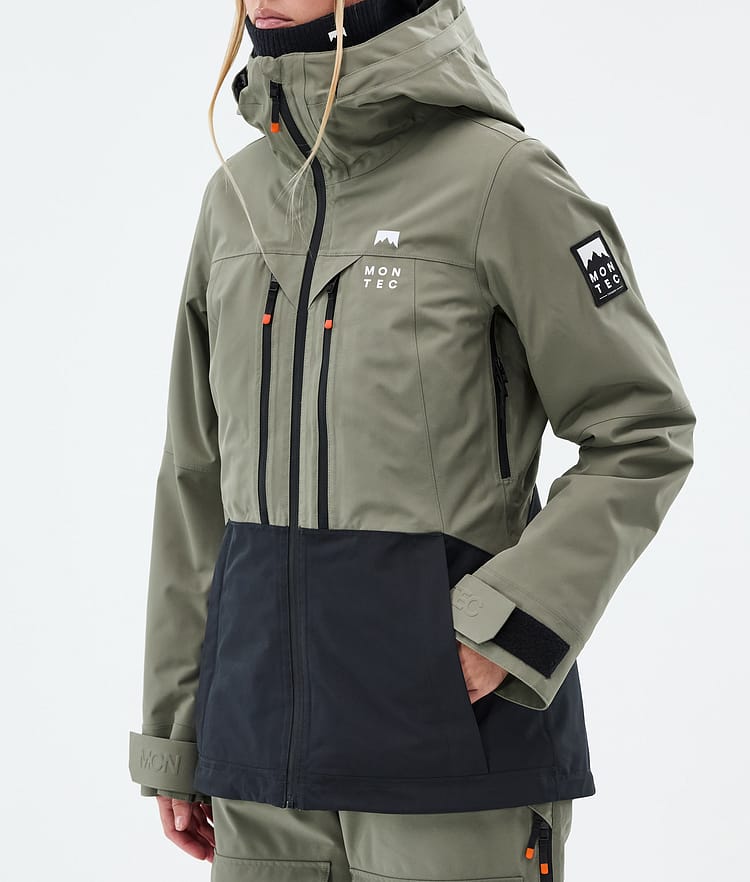 Moss W Ski Jacket Women Greenish/Black, Image 7 of 9